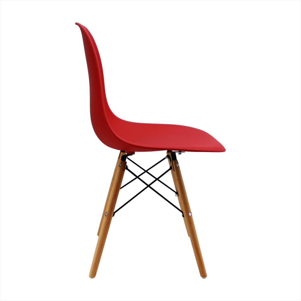Silla Eames De Diseño Color Rojo img #4