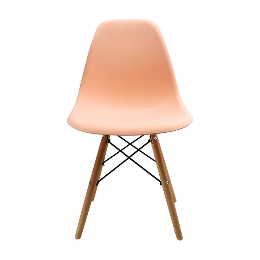 Silla Eames De Diseño Color Salmón img #1