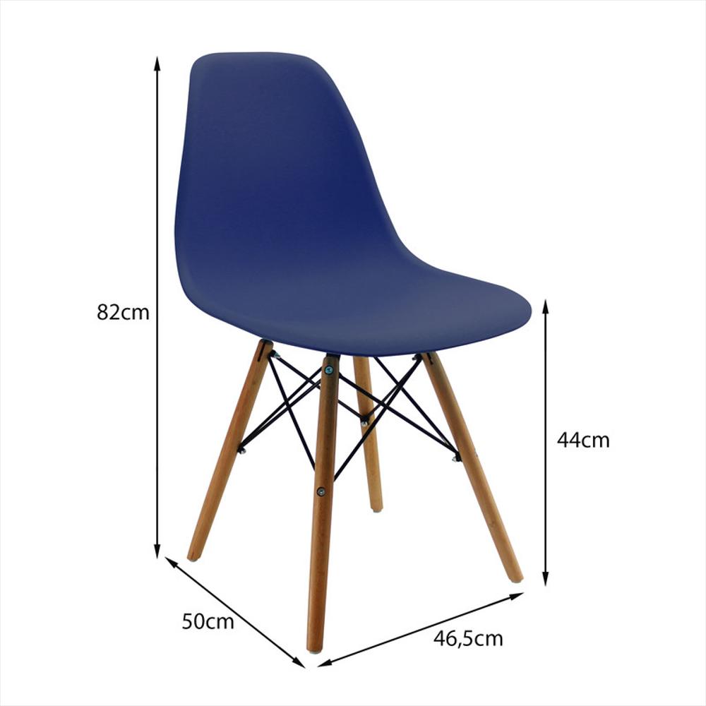 Silla Eames De Diseño Color Azul img #6
