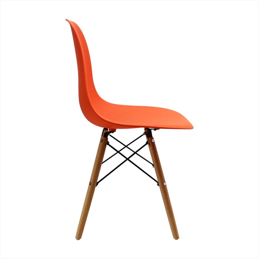 Silla Eames De Diseño Color Naranja img #8