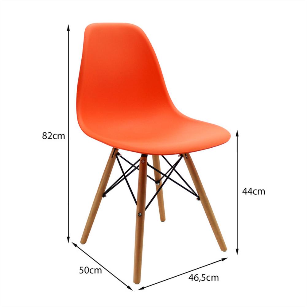 Silla Eames De Diseño Color Naranja img #10