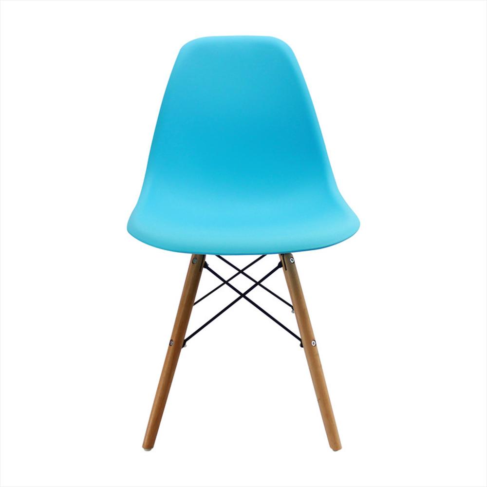 Silla Eames De Diseño Color Azul Claro img #1