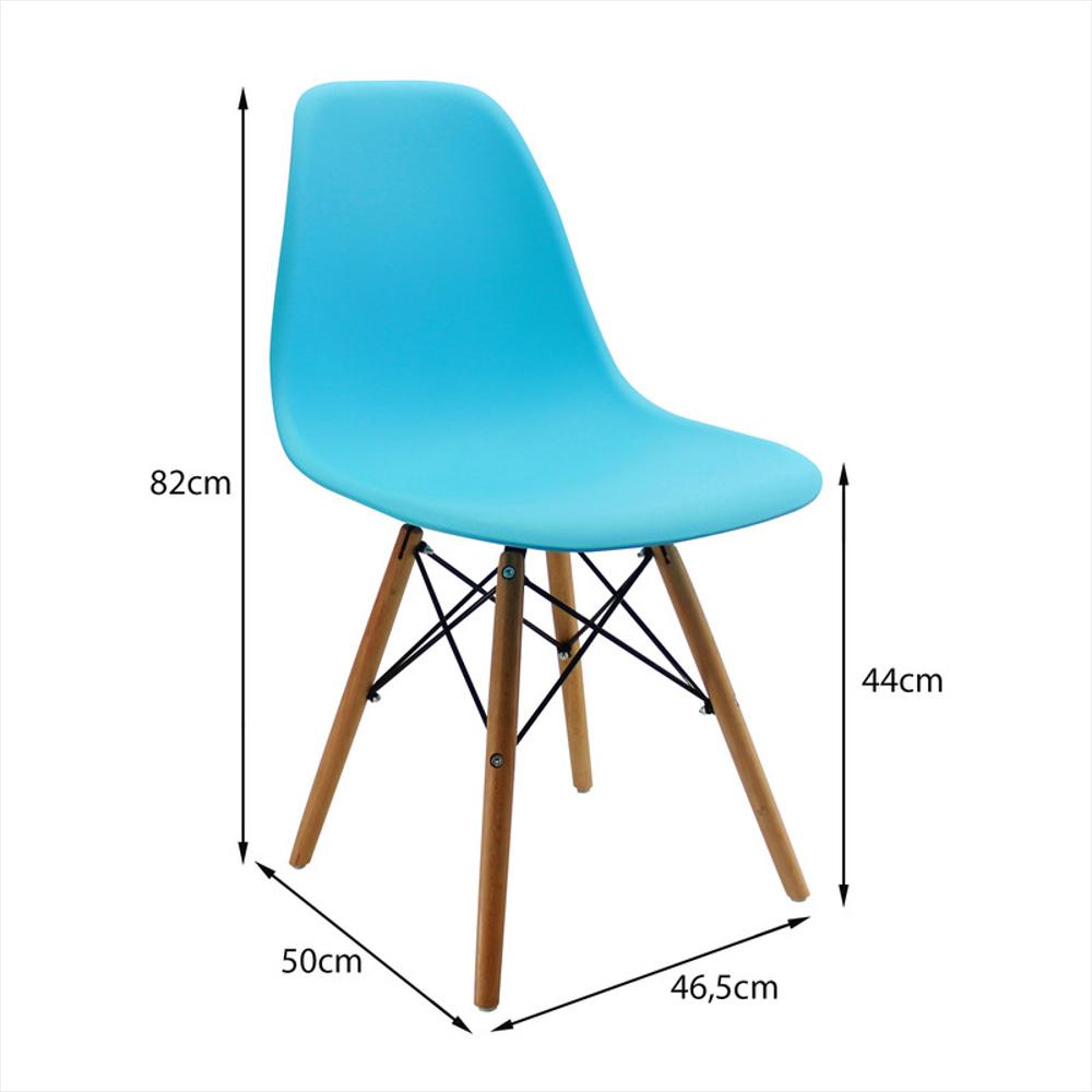 Silla Eames De Diseño Color Azul Claro img #10