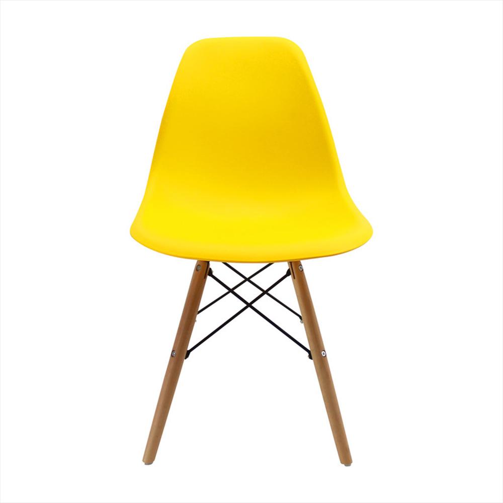 Silla Eames De Diseño Color Amarillo img #1