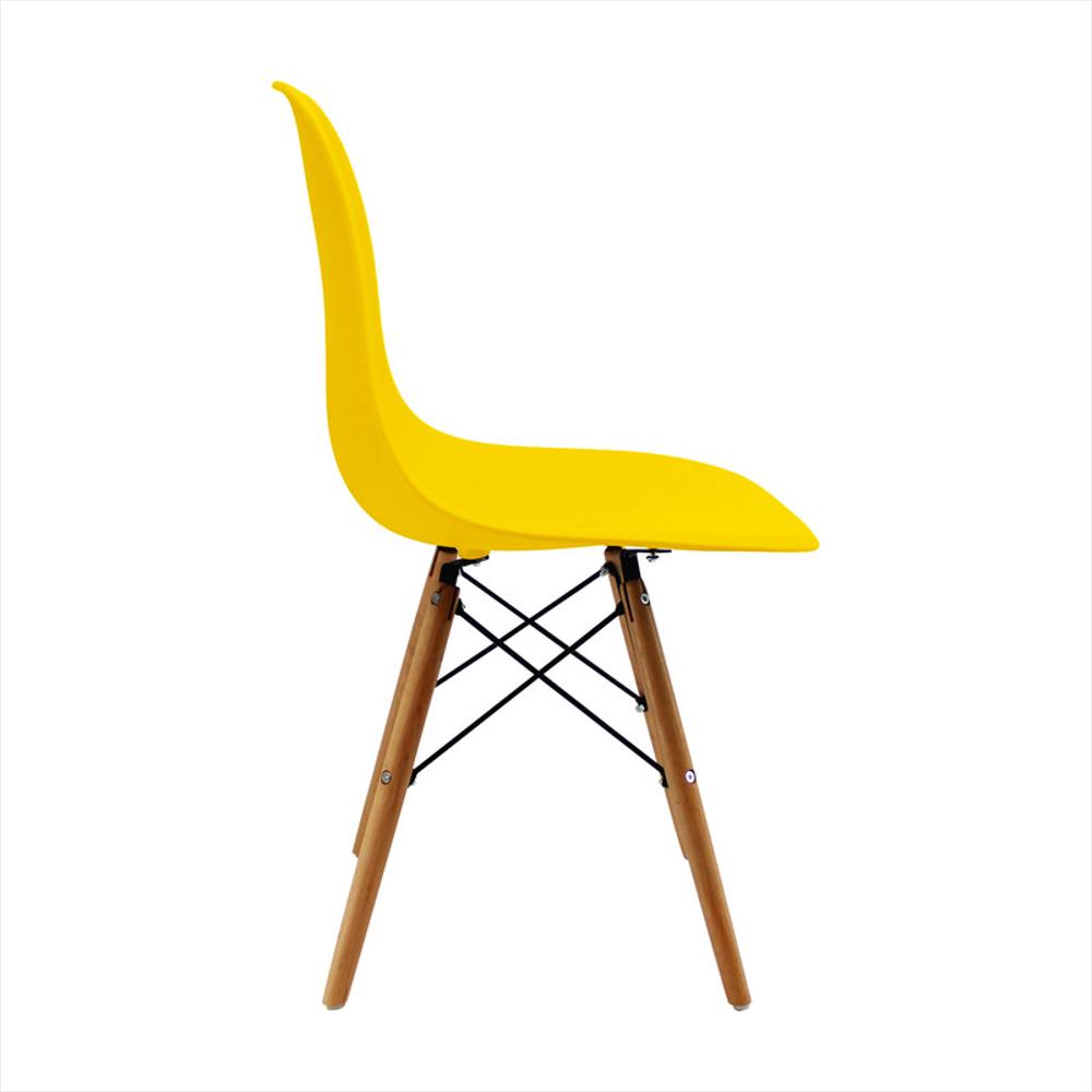 Silla Eames De Diseño Color Amarillo img #8