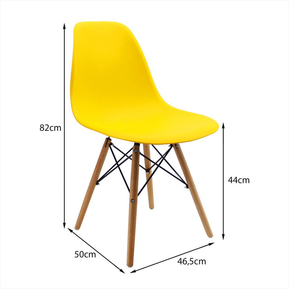 Silla Eames De Diseño Color Amarillo img #10