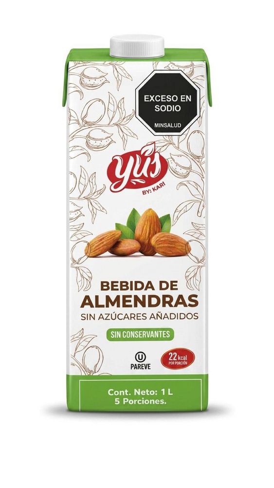 Bebida YUS Almendras Sin Azúcar (1000  ml) img #2