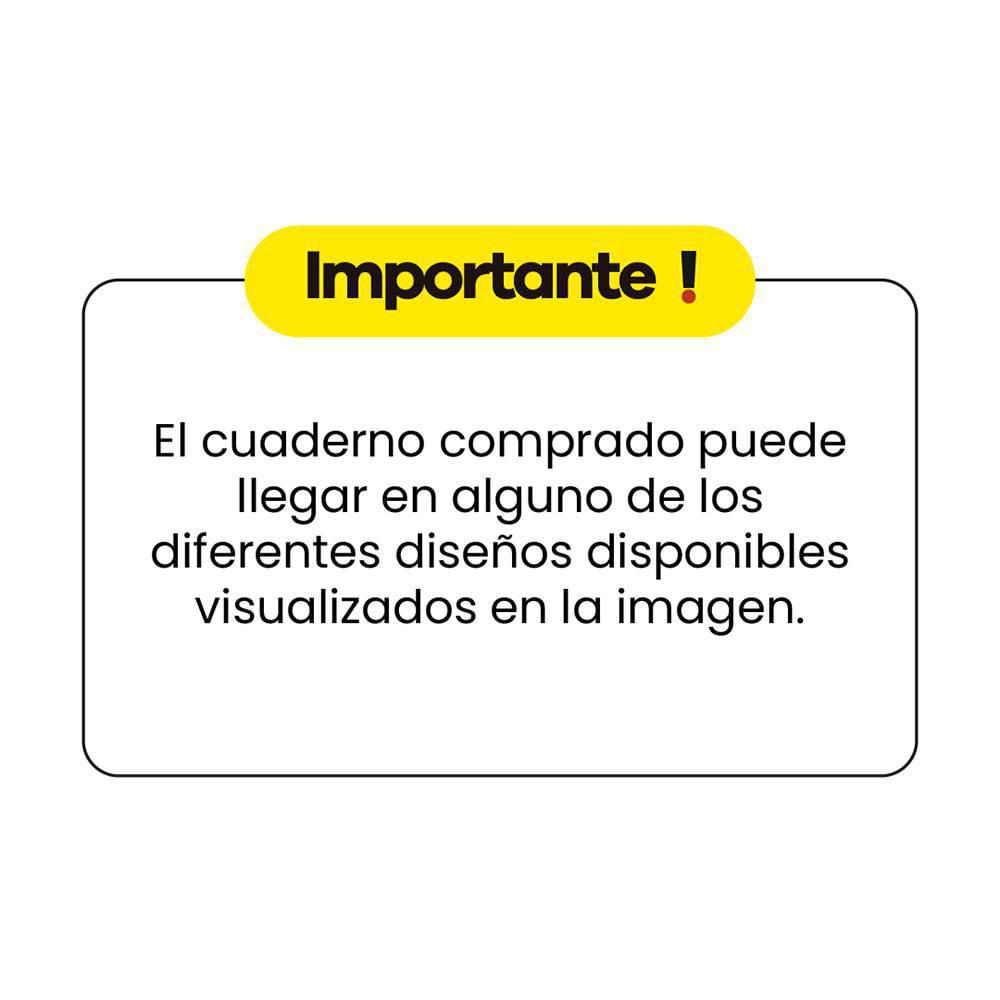 Cuaderno SCRIBE SPORT 5M Rayado 160 hojas Multimateria SCRIBE img #2