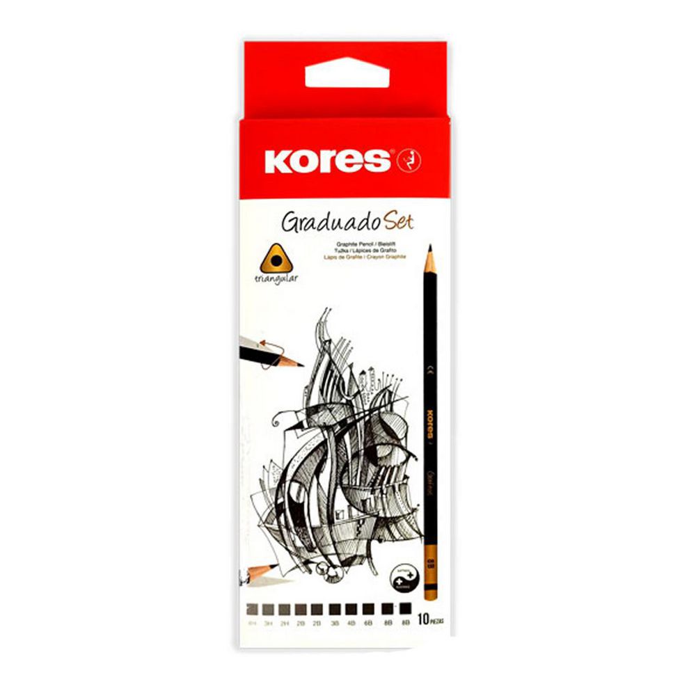 K LAPICES GRADUADOS SET KORES img #1