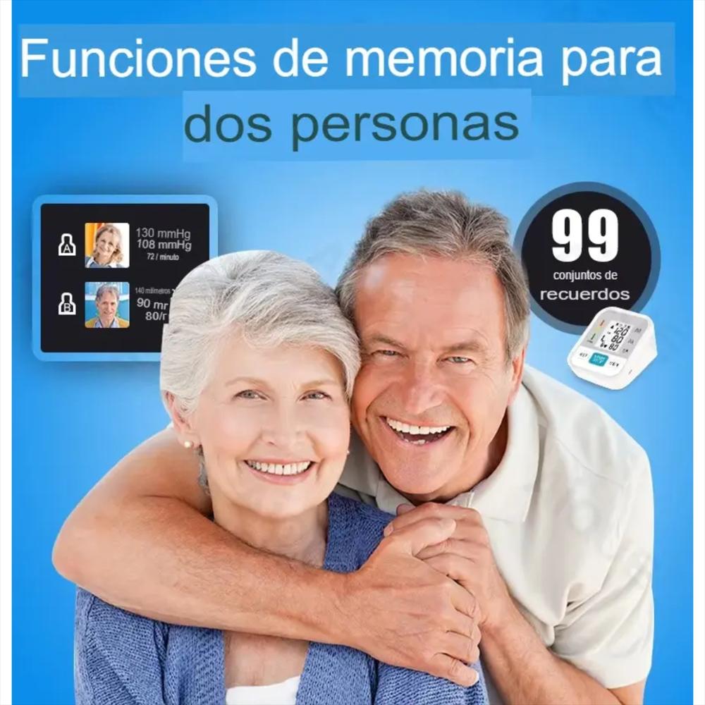Tensiómetro Digital De Brazo Automático Recargable 2Usuarios img #2
