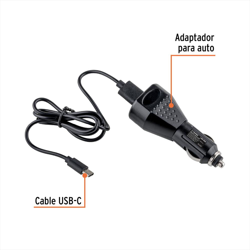 Linterna Reflector Led 2000Lm Truper Tipo Batería Recargable img #4