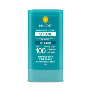 Protector solar NUDE en barra sin color (18 gr)