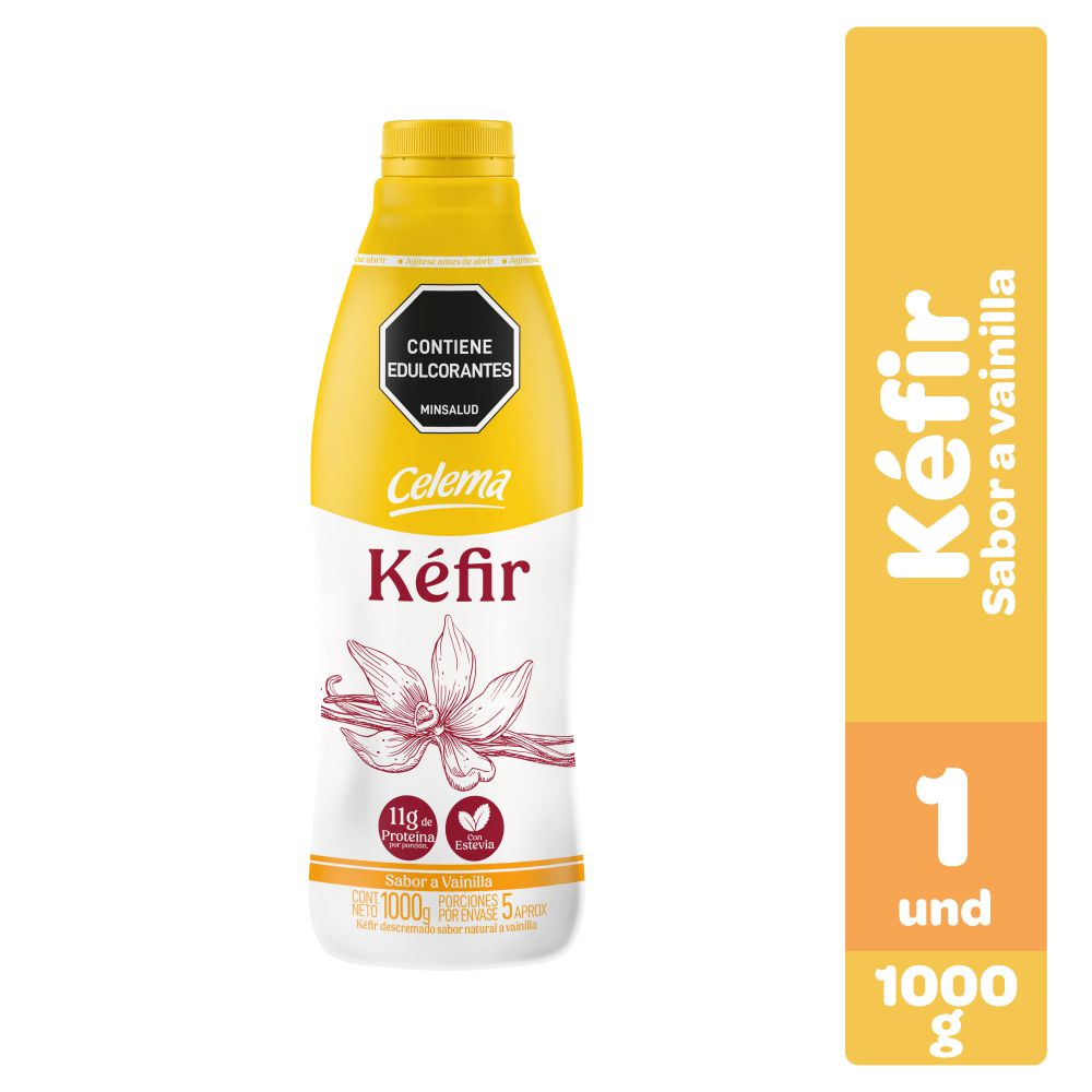 Kefir CELEMA Vainilla Con Estevia Bot P (1  gr) img #1