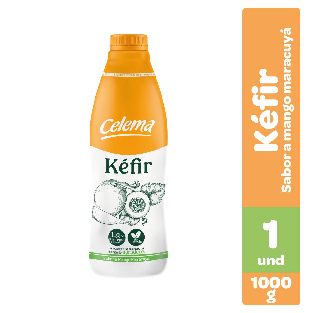 Kefir CELEMA  Mango Maracuyá Con Estevia Bot P (1  gr) img #2