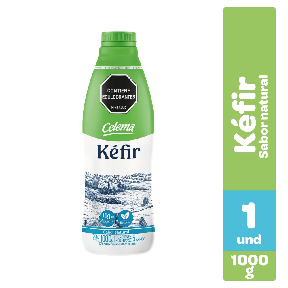 Kefir CELEMA  Nat Con Estevia Bot P (1  gr) img #1