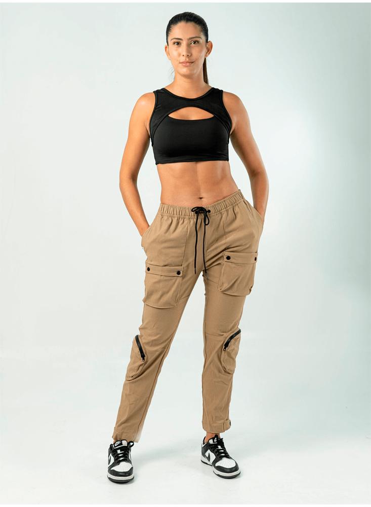 Pantalon Cargo Beige De Dama img #2