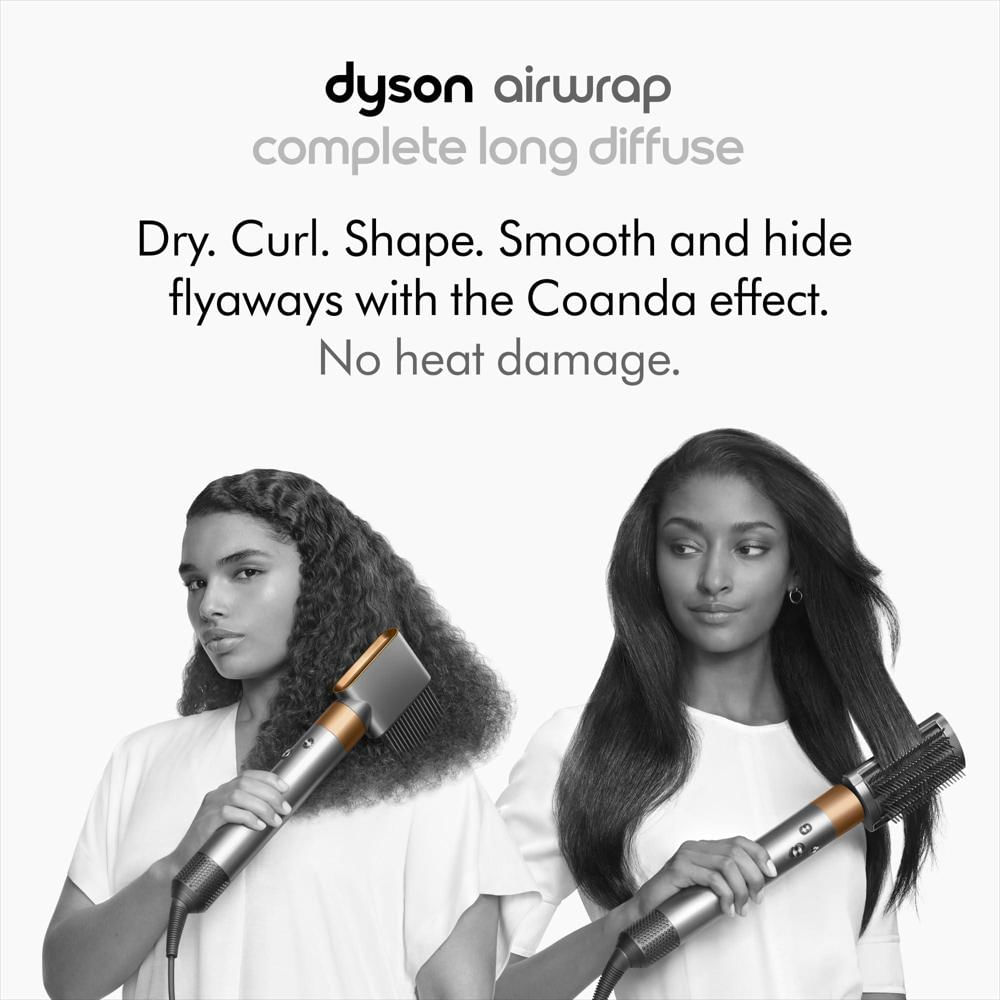 Cepillo Secador Dyson Airwrap Multi Styler Complete Long Diffuse Para Cabello Rizado img #2