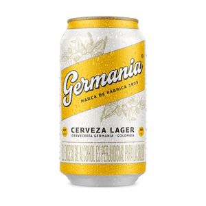 Cerveza Lager GERMANIA Lata (330 ml)