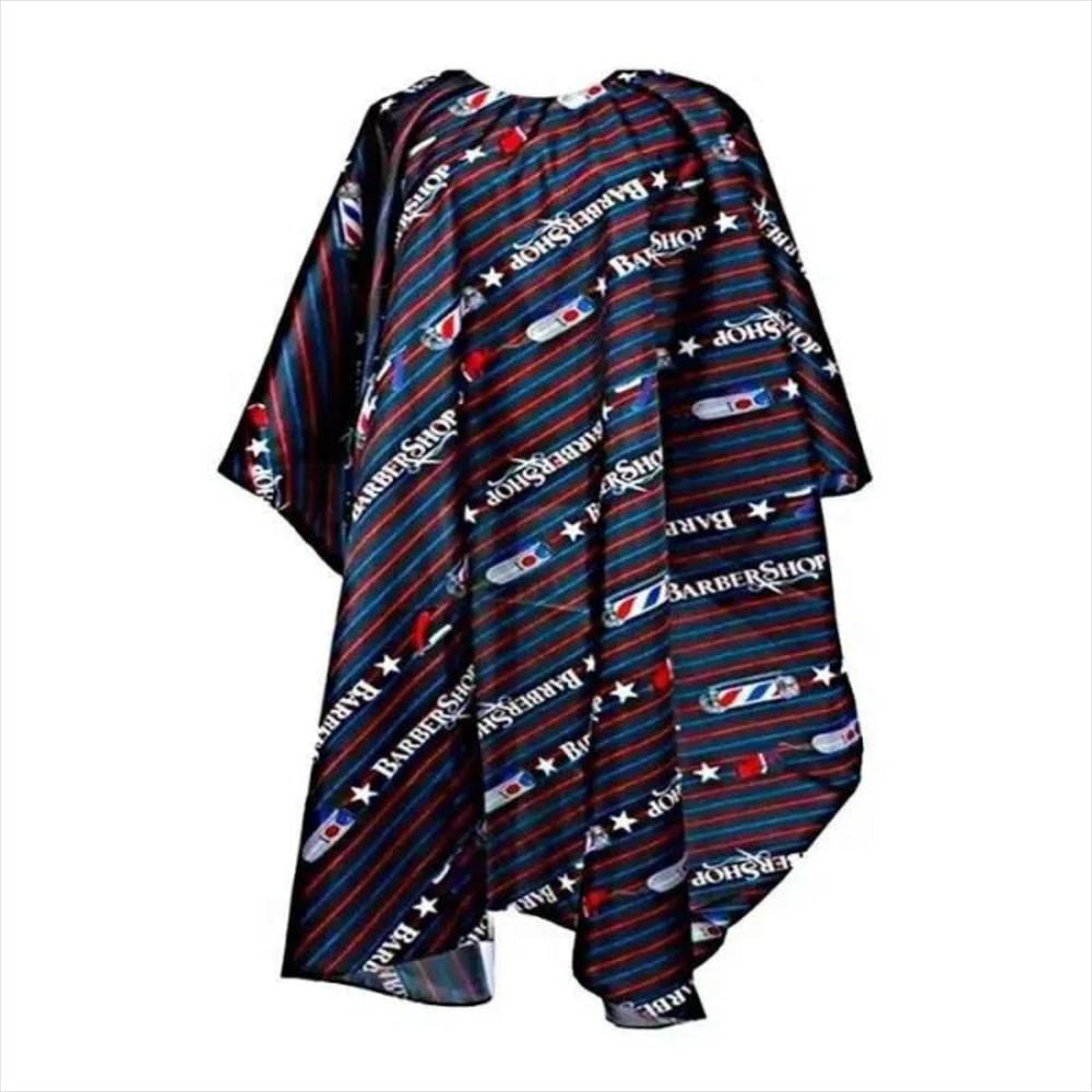 Capa De Barbería Profesional Impermeable Ajustable Estampado img #1