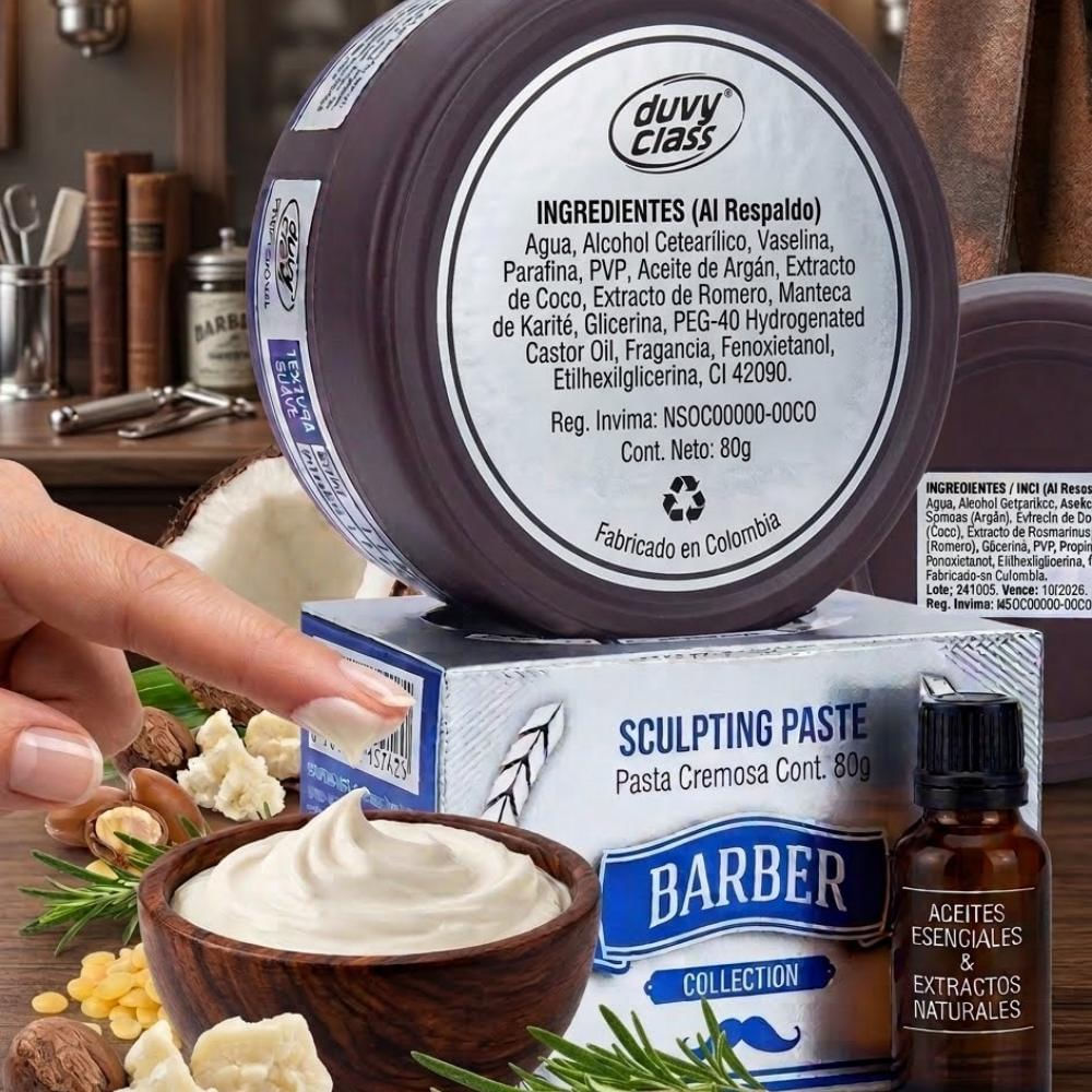 Cera Barber Sculpting Paste Duvy Class 80G img #2