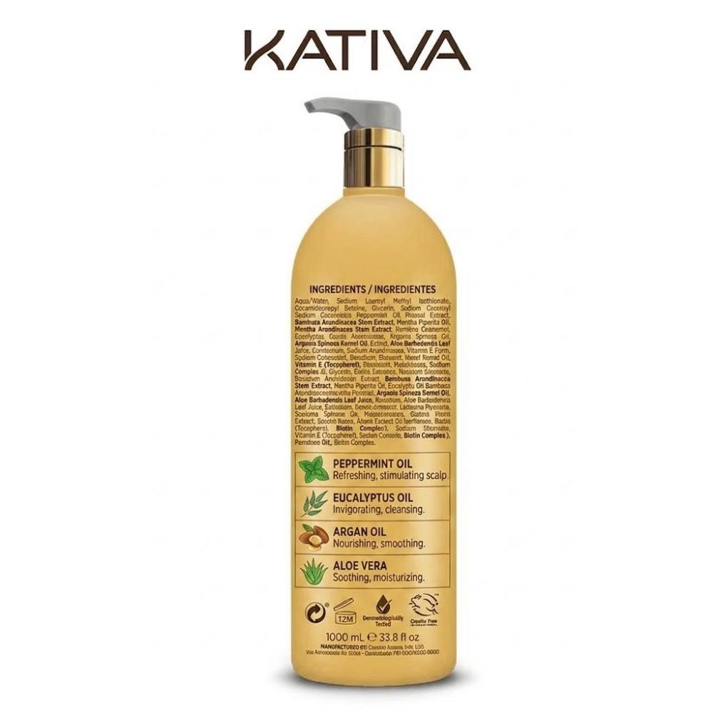 Shampoo Vitamina E Kativa Litro img #2
