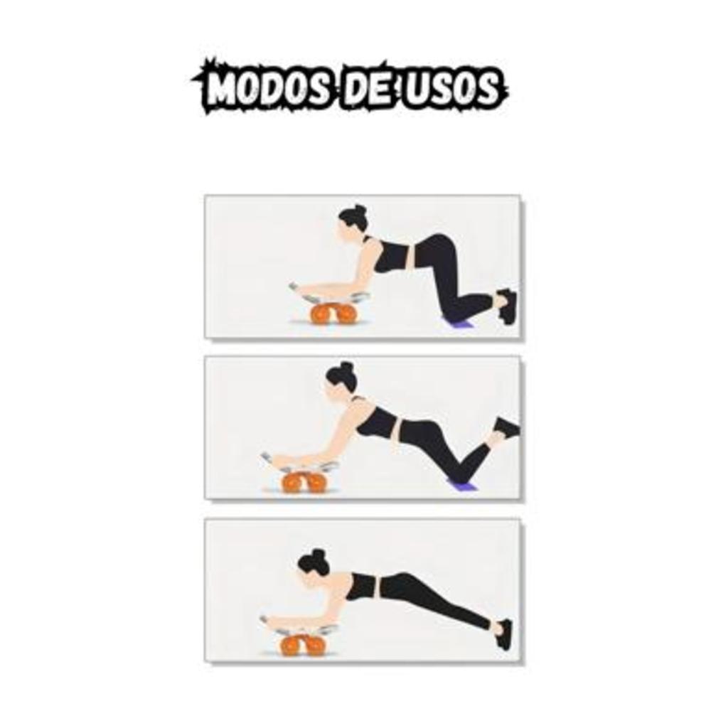 Rueda Abdominal Doble Soporte img #3