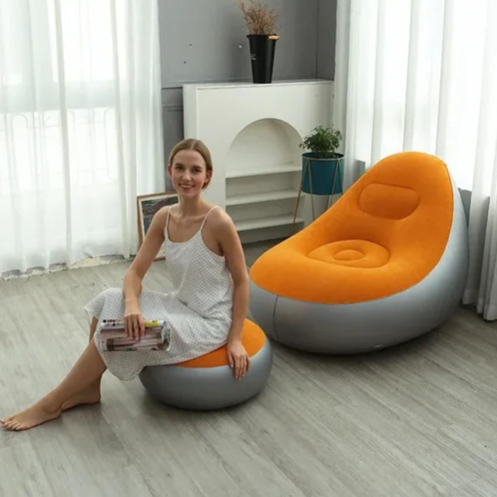 Sillon Inflable Con Posapies img #2