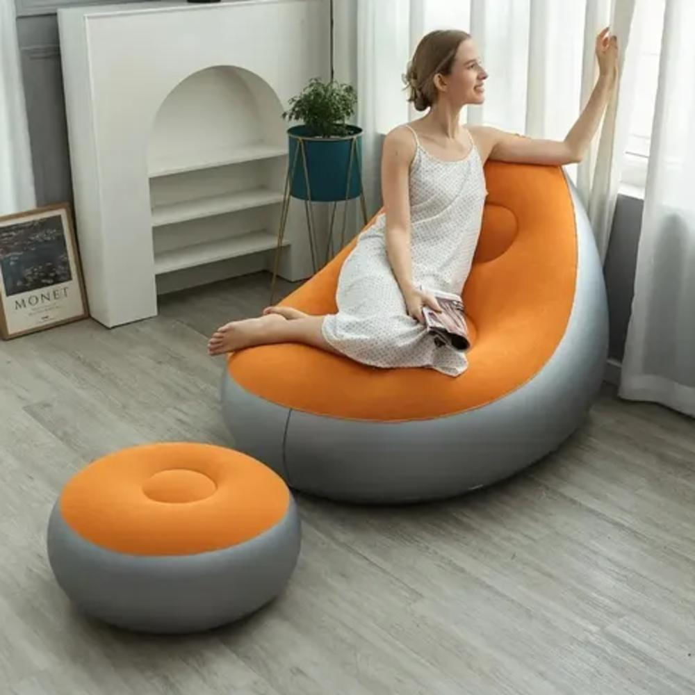 Sillon Inflable Con Posapies img #3