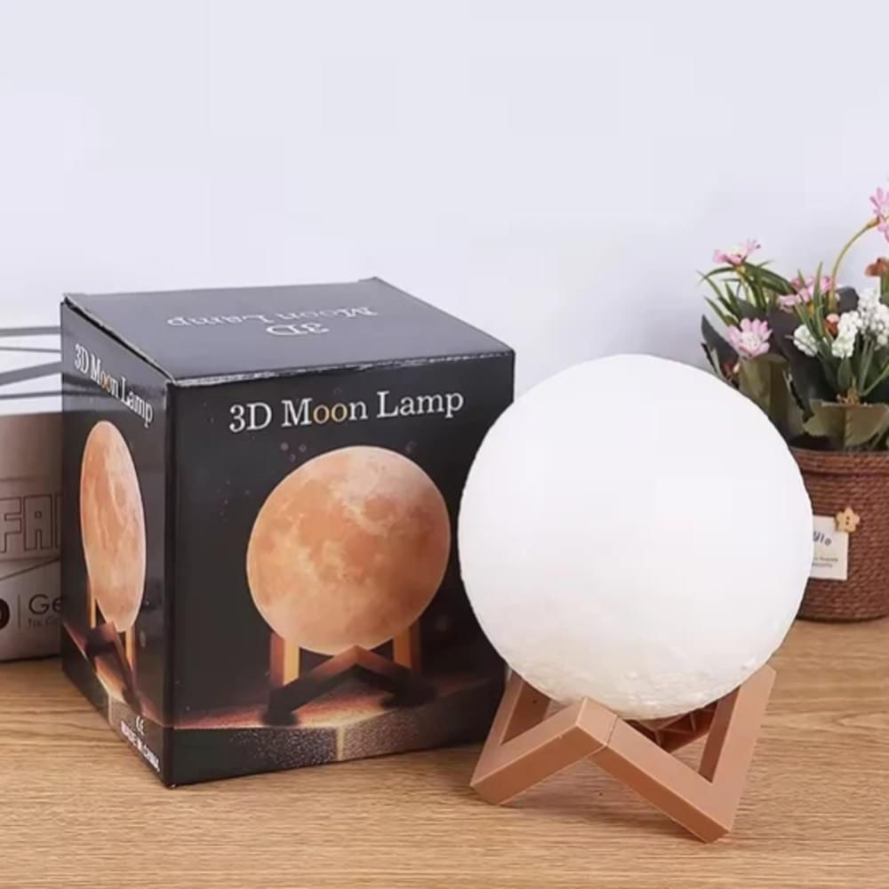 Lámpara Luna 3D img #3