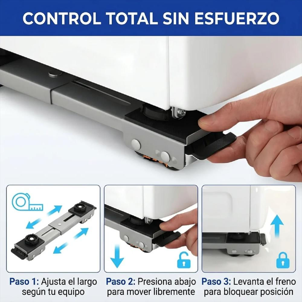 Base Soporte Ajustable Ruedas img #4