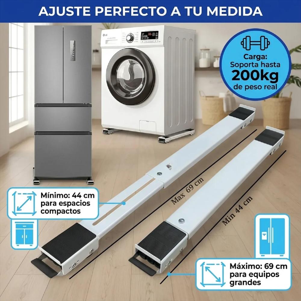 Base Soporte Ajustable Ruedas img #5