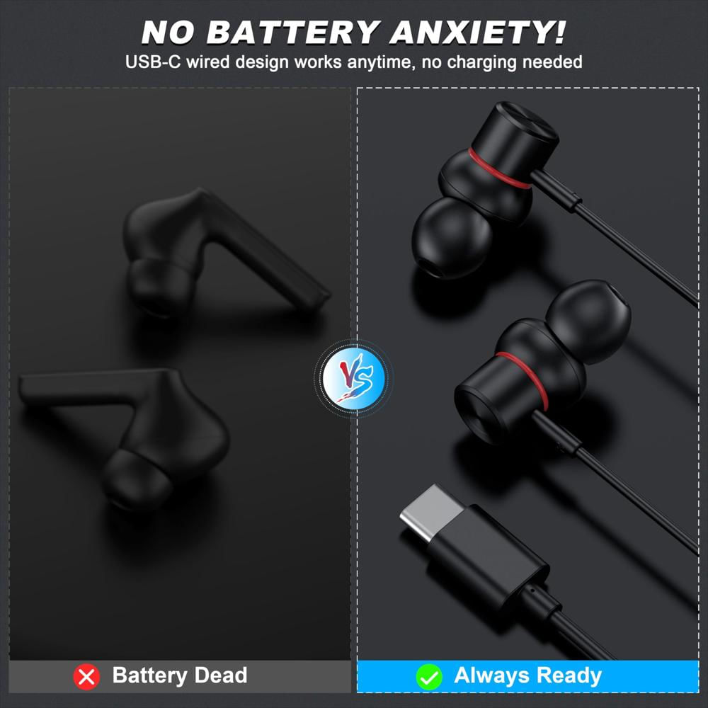 Audífonos Con Cable Usb C Keyronanc Anc Con Micrófono img #3