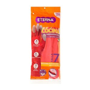 Guantes ETERNA cocina flexibilidad talla 7.5 (1 und)