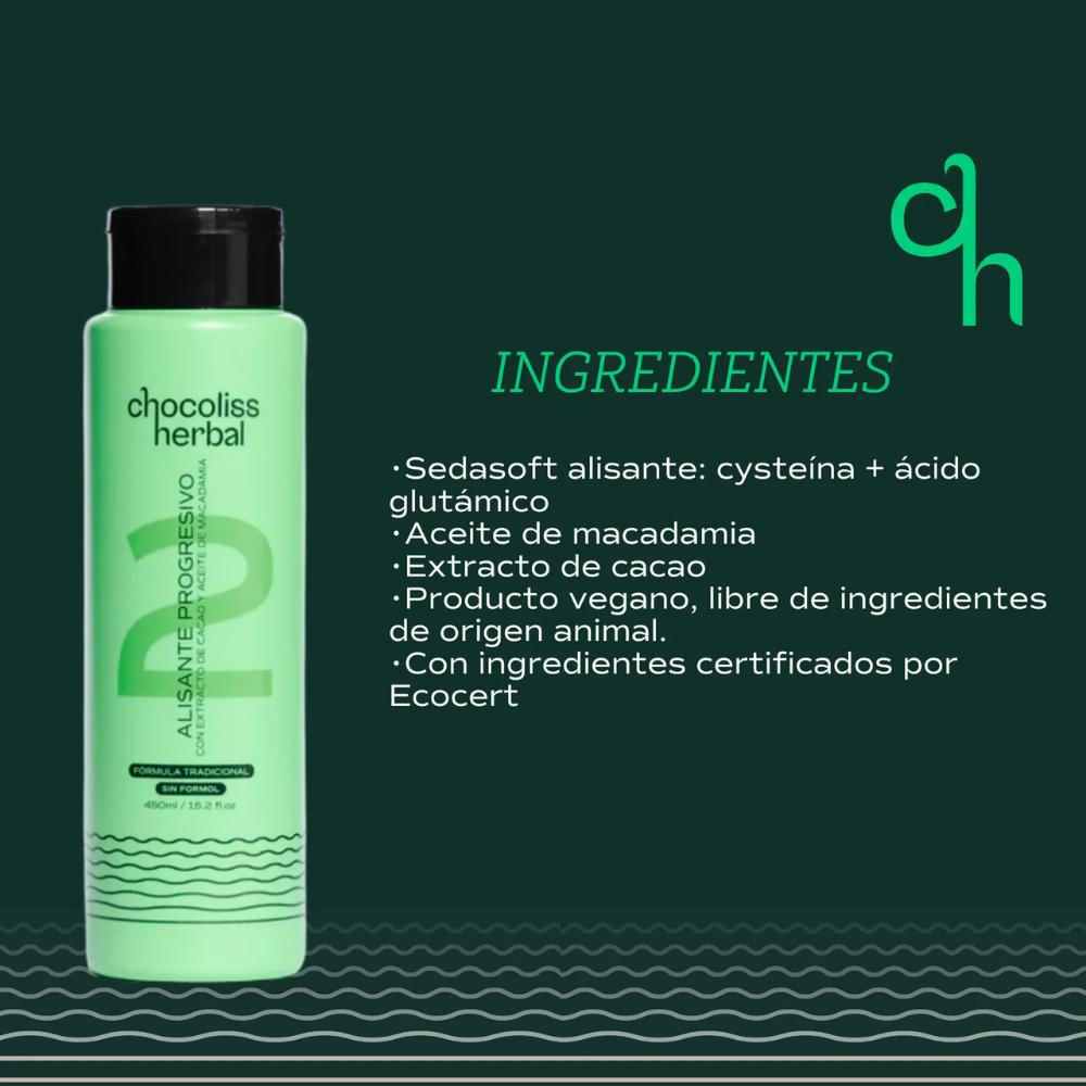 Alisante Progresivo 2 Chocoliss Herbal 450Ml img #2