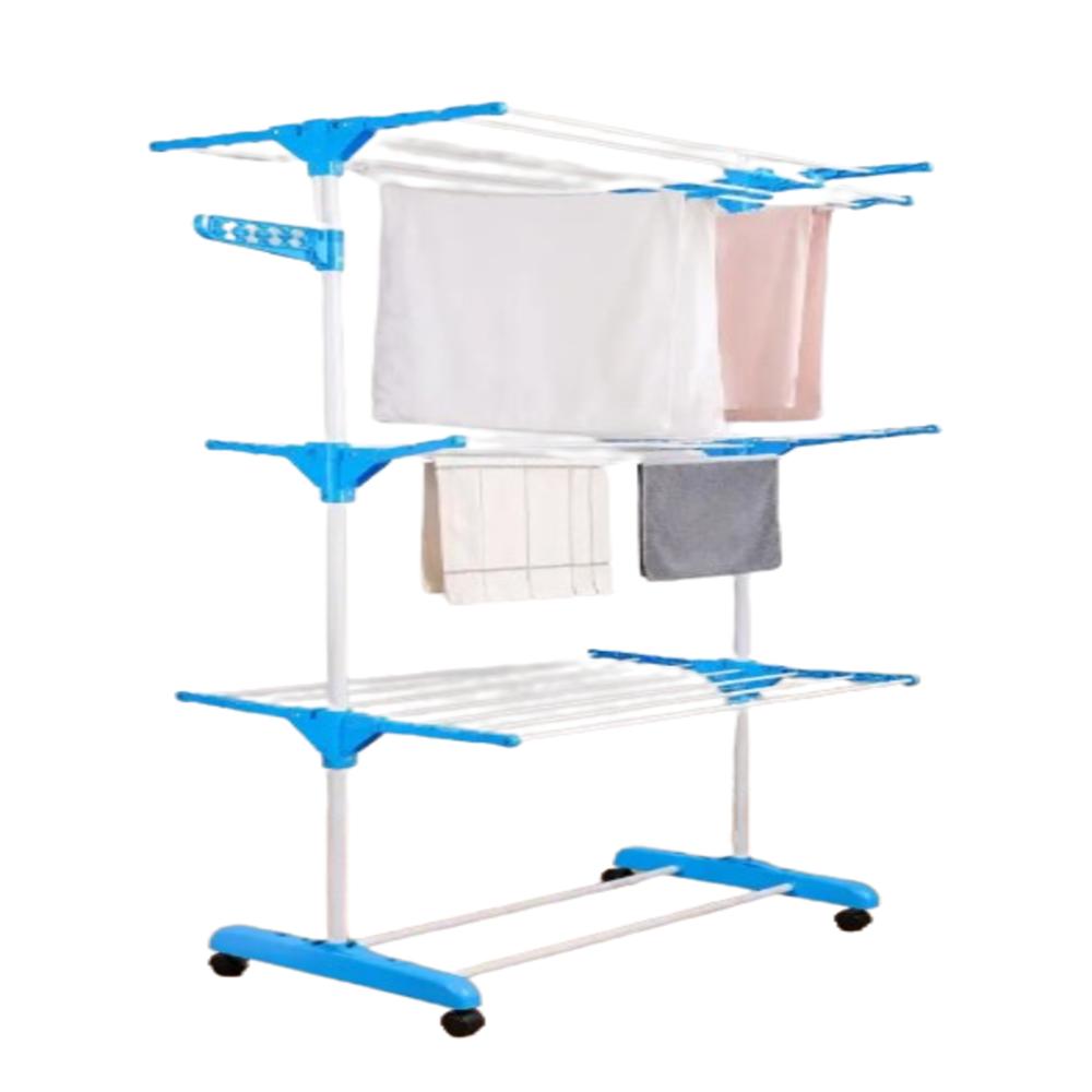 Tendedero De Ropa Pegable Azul img #1