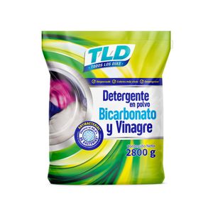 Detergente en polvo T/L/D TODOS LOS DIAS bicarbonato y vinagre (2800 gr)