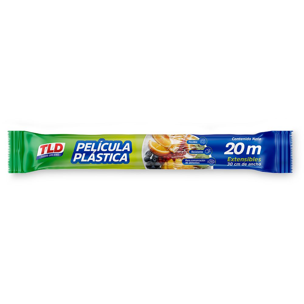 Película plástica T/L/D TODOS LOS DIAS rollo resistente transparente img #1