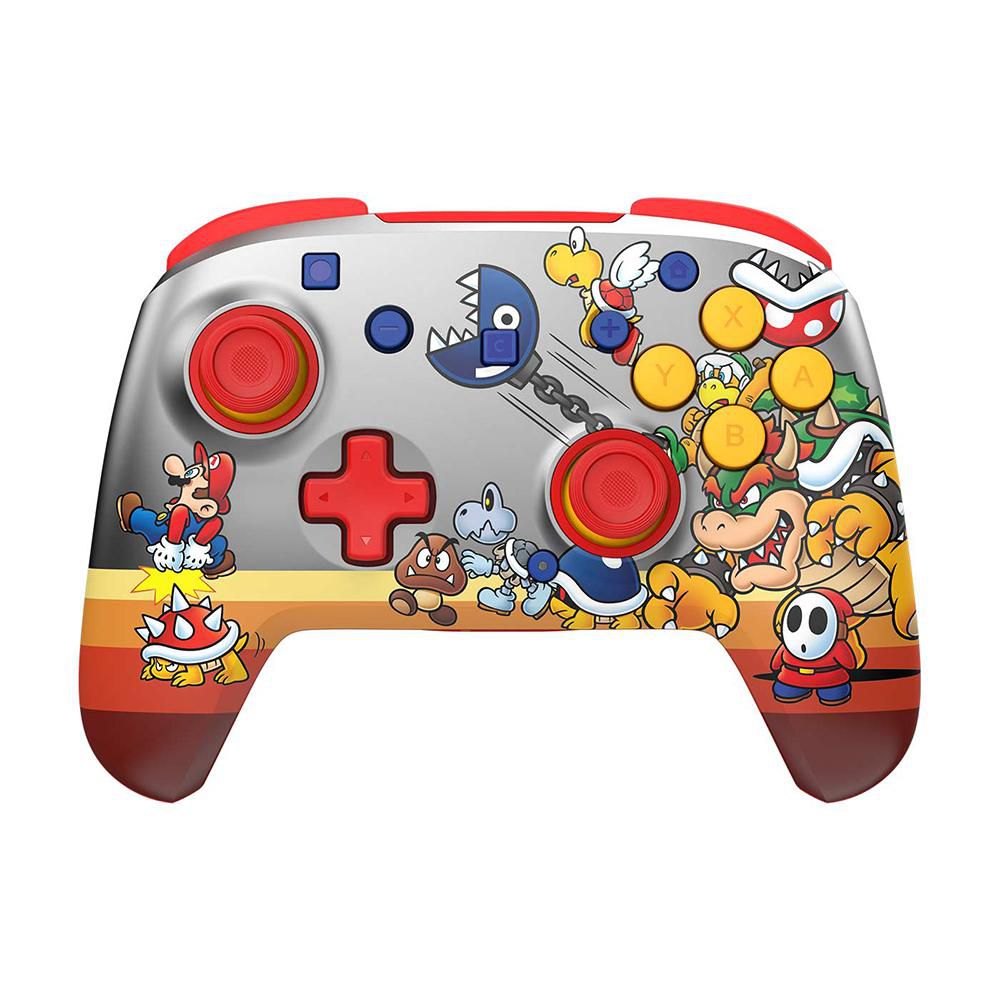 Control Nintendo Switch Rematch Inalámbricos Tropa Koopa Rojo   Gris img #1