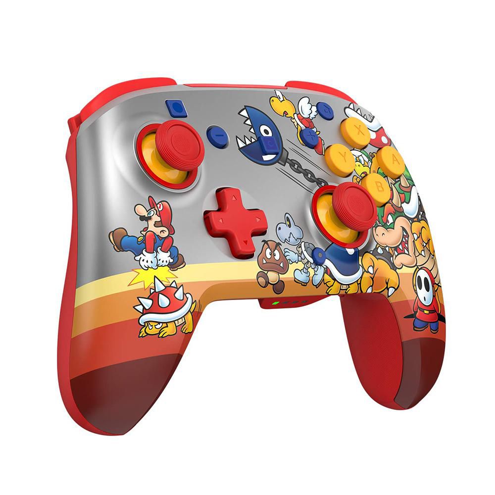 Control Nintendo Switch Rematch Inalámbricos Tropa Koopa Rojo   Gris img #2
