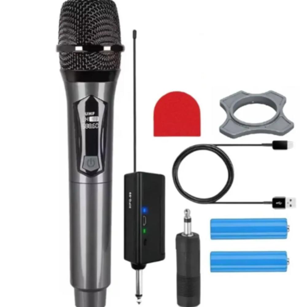 Microfono Profesional Inalambrico Recargable Ttd M55 img #3