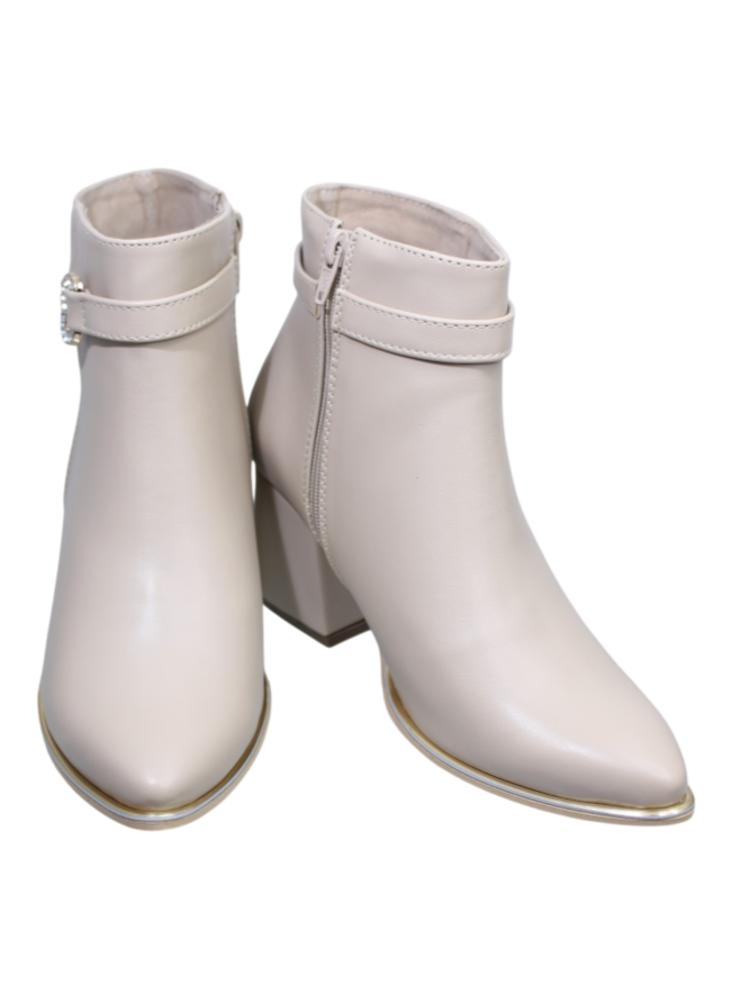 Botines Para Dama Beige img #4