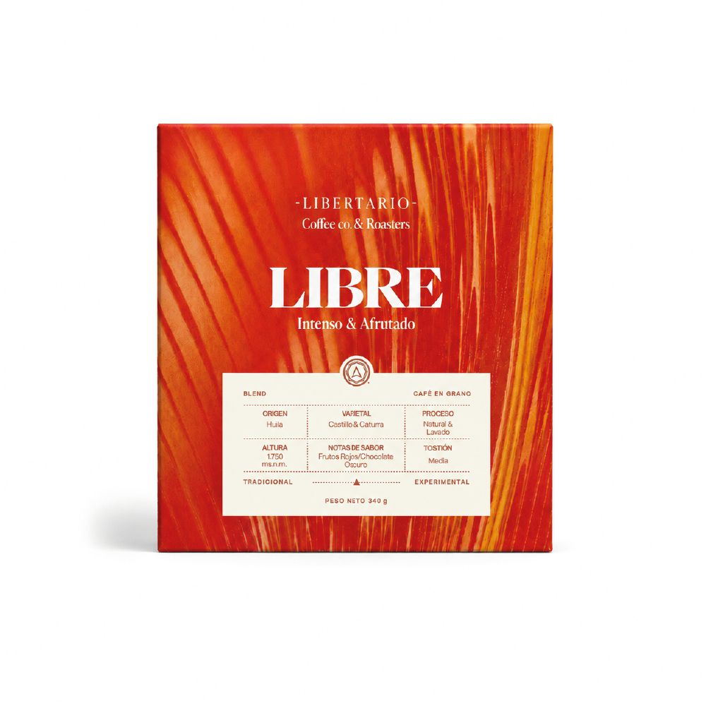 Café LIBERTARIO Grano (340  gr) img #1