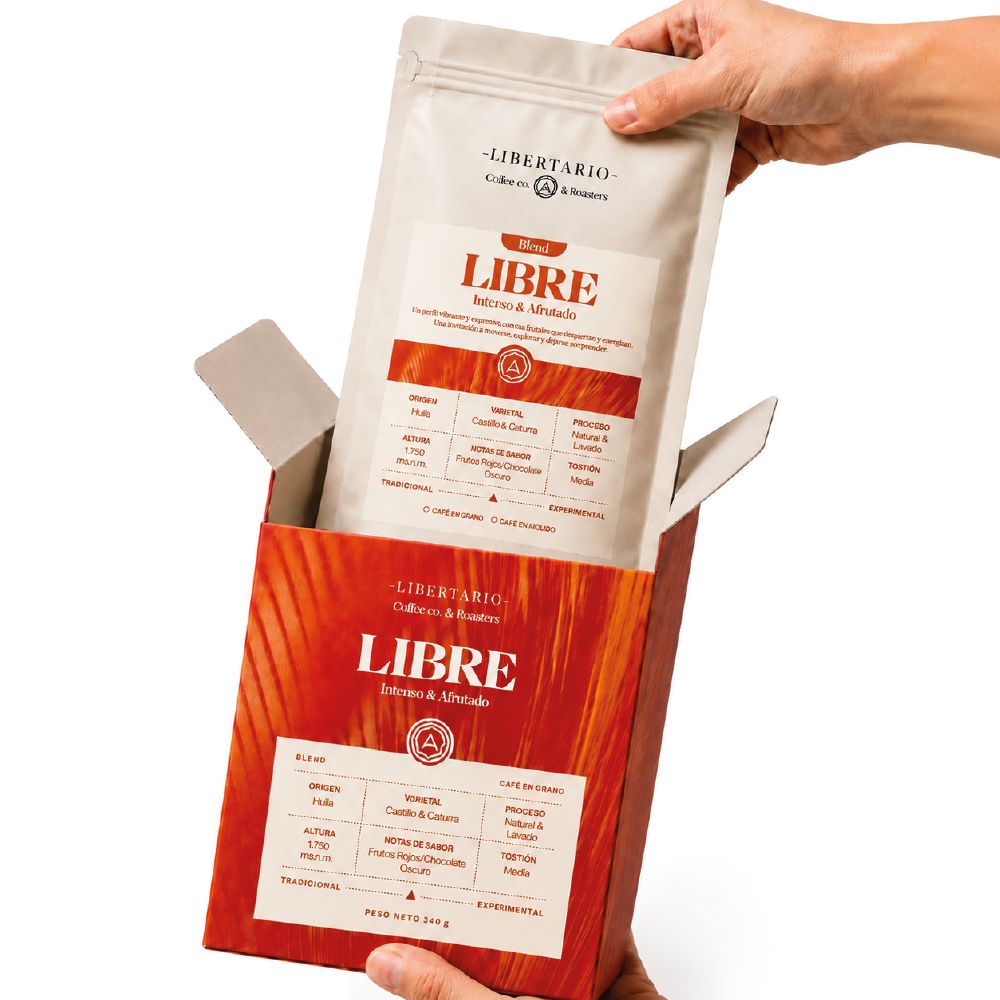 Café LIBERTARIO Grano (340  gr) img #3