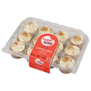 Mini Cup Cake De Zanahoria TWO BITE Mini Cup Cake (294 gr)