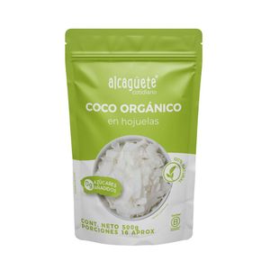 Coco orgánico ALCAGUETE en hojuelas (150 gr)