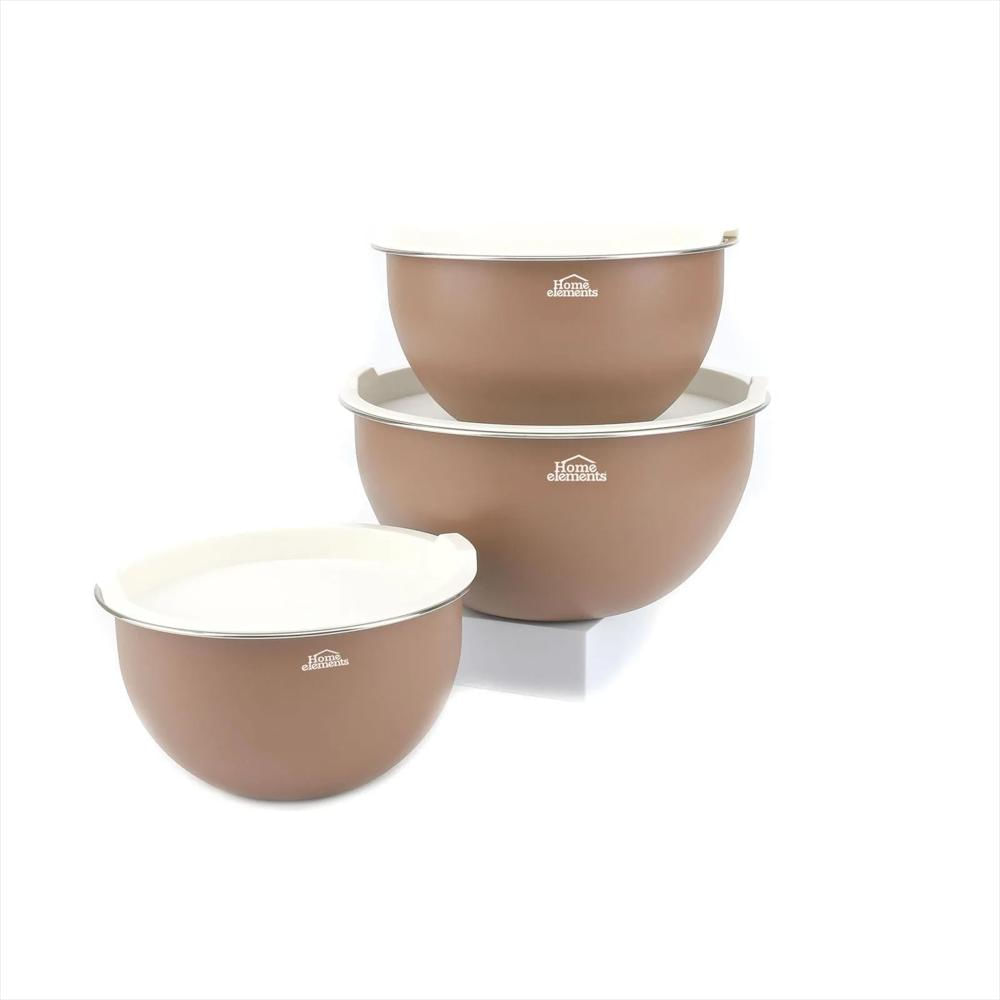 Set X 3 Bowl Color Mocca img #1