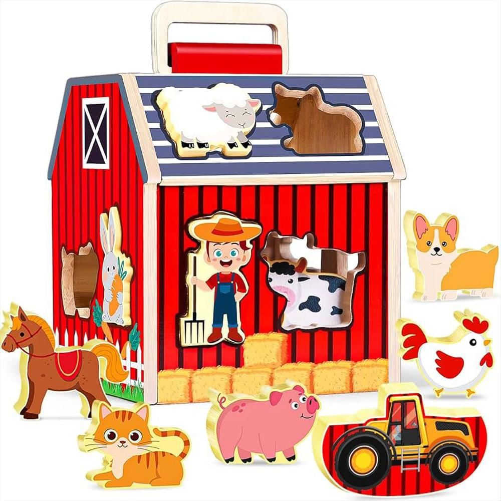 Granja Didcatica De Encaje En Madera img #1