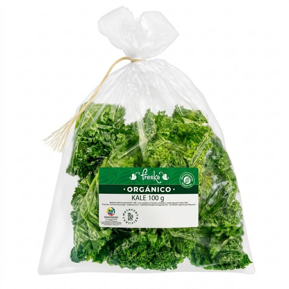 KALE ORGANICO PREPARADO  100  gr img #1