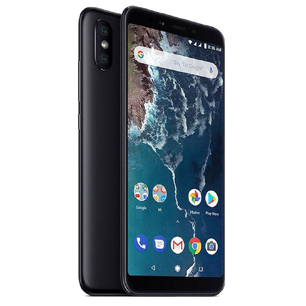 Celular Xiaomi Mi A2 Negro 64Gb + Forro 360 Gr + Vidrio 5D img #3