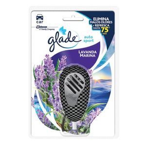 Ambientador GLADE lavanda marina auto sport x7 ml